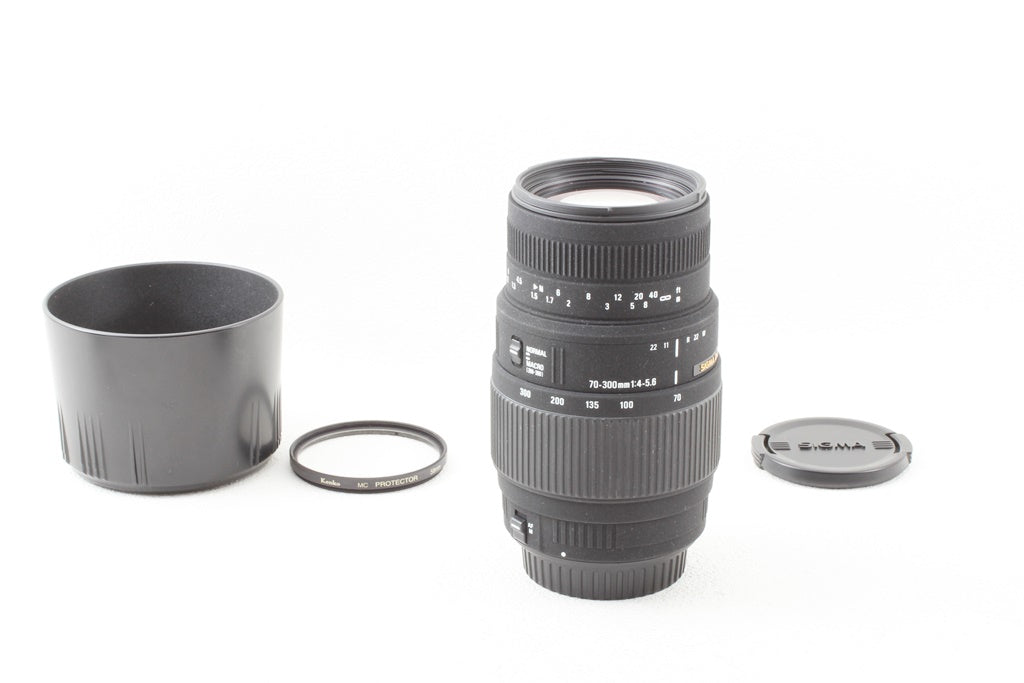 美品◆SIGMA AF 70-300mm F4-5.6 DG MACRO Canon