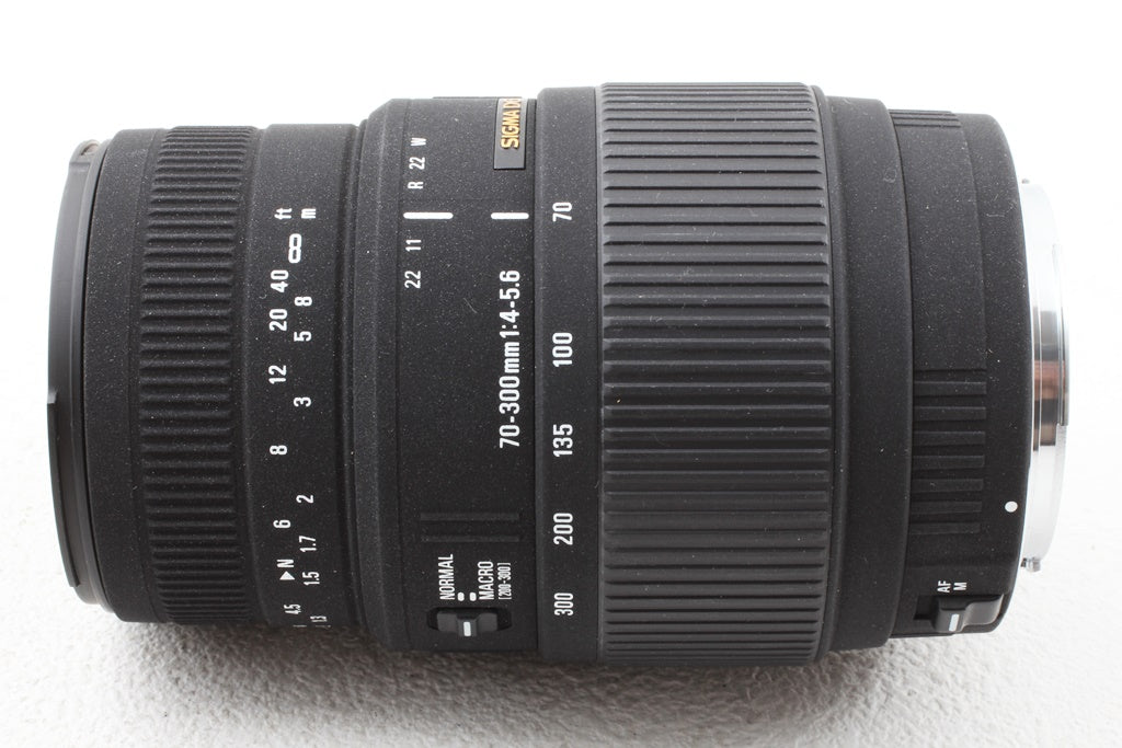 美品◆SIGMA AF 70-300mm F4-5.6 DG MACRO Canon