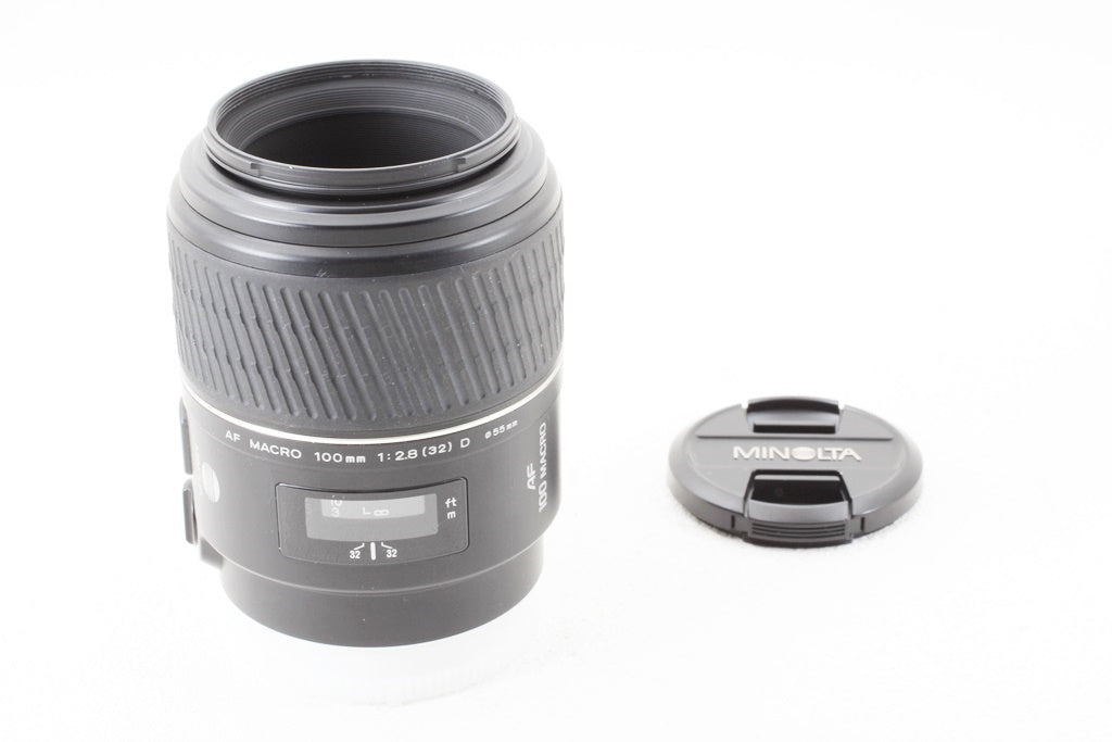 極上品◆MINOLTA AF 100mm F2.8 Macro D