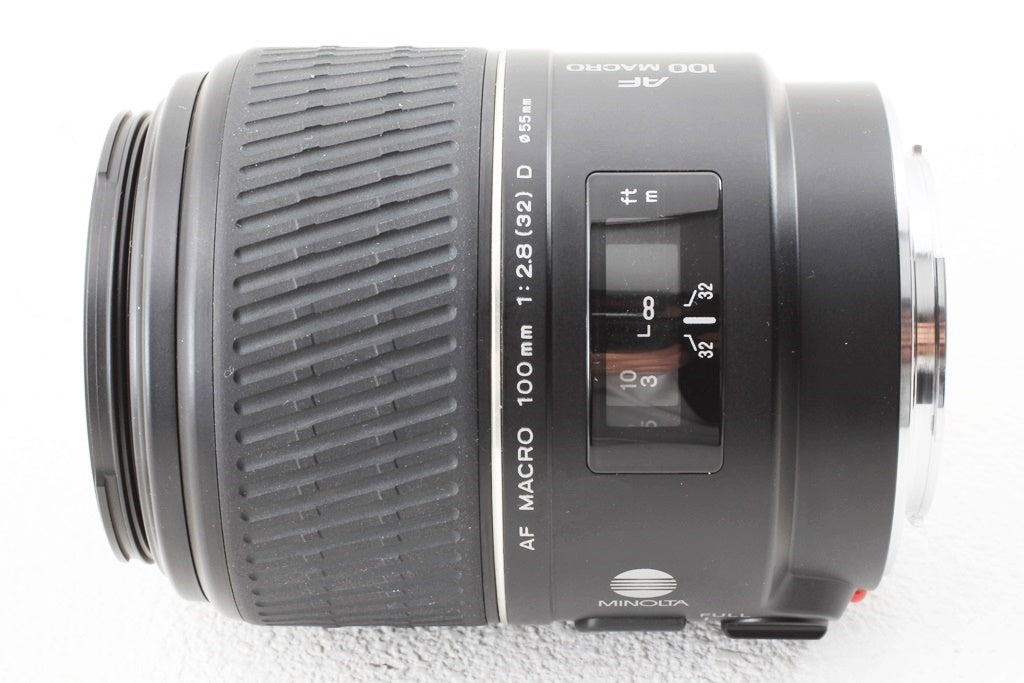 極上品◆MINOLTA AF 100mm F2.8 Macro D
