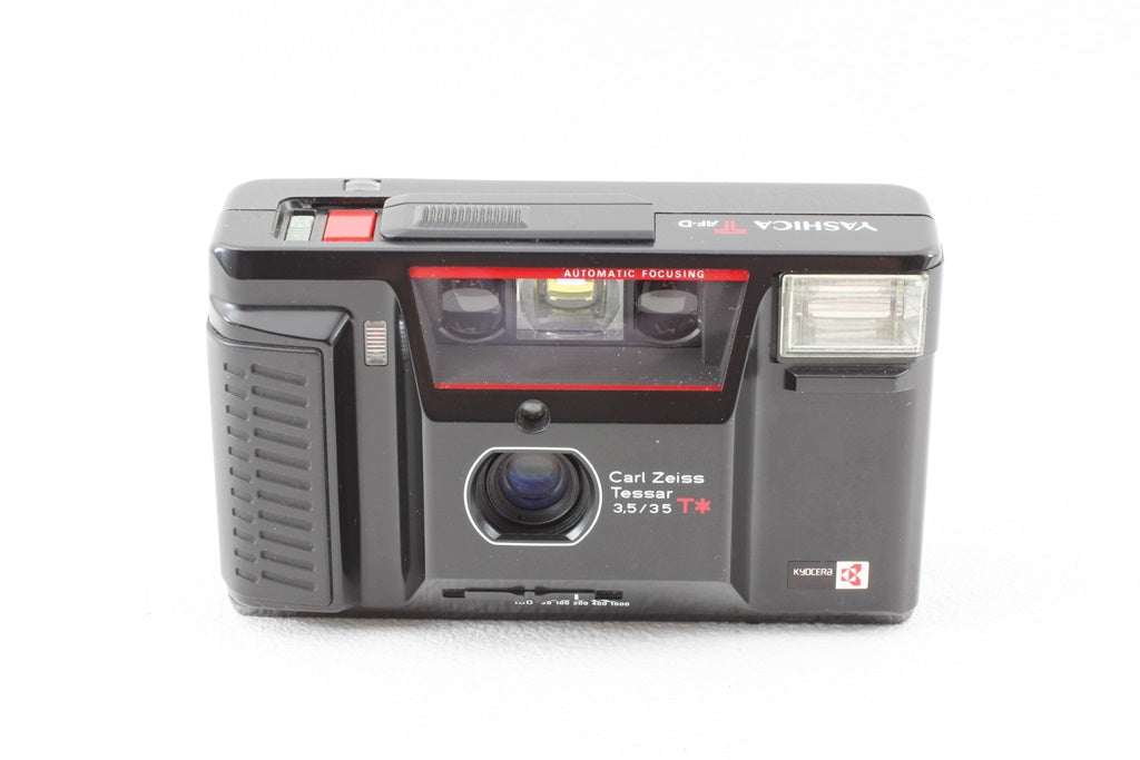 外観美品◆YASHICA T AF-D Carl Zeiss Tessar 3.5/35