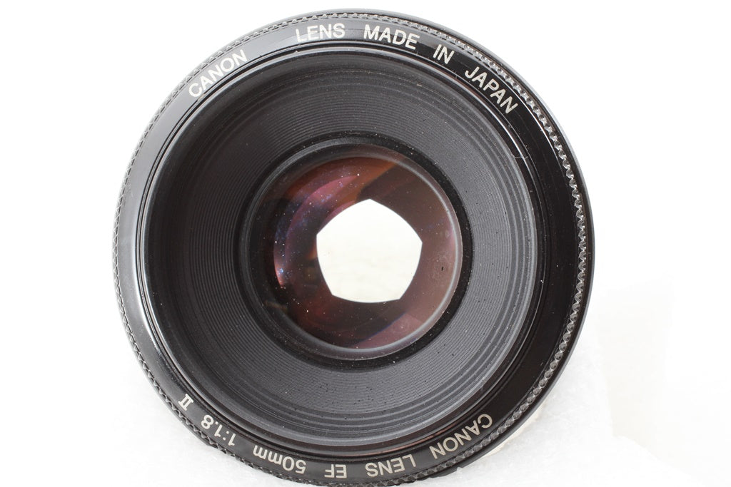 外観美品◆Canon EF 50mm F1.8 Ⅱ2