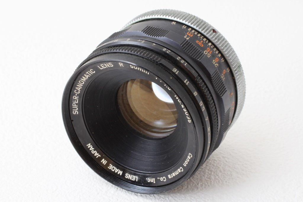 外観美品◆Canon Canonflex RP R 50/1.8
