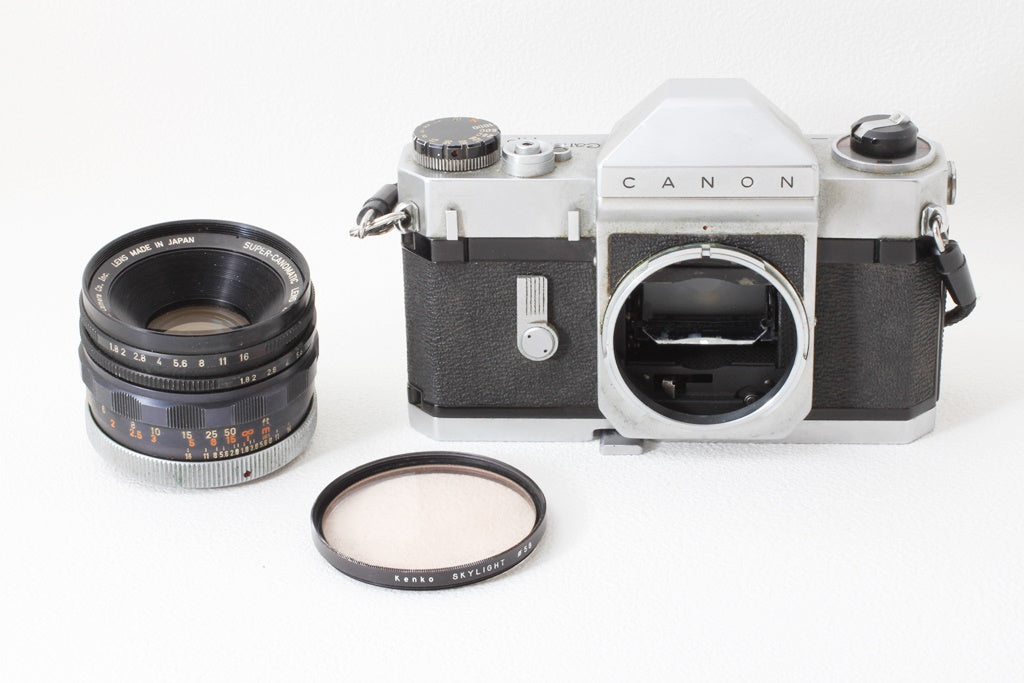 外観美品◆Canon Canonflex RP R 50/1.8