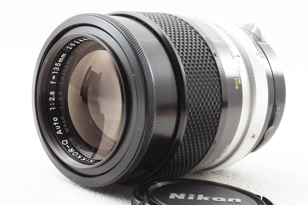 外観極上品◆NIKON Auto NIKKOR-Q 135mm F2.8 Cなし