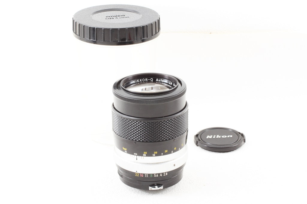 外観極上品◆NIKON Auto NIKKOR-Q 135mm F2.8 Cなし