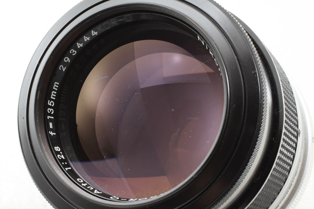 外観極上品◆NIKON Auto NIKKOR-Q 135mm F2.8 Cなし