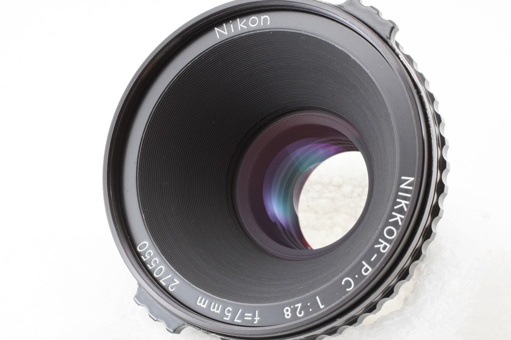 美品◆Nikon NIKKOR-PC 75/2.8 BRONICA用