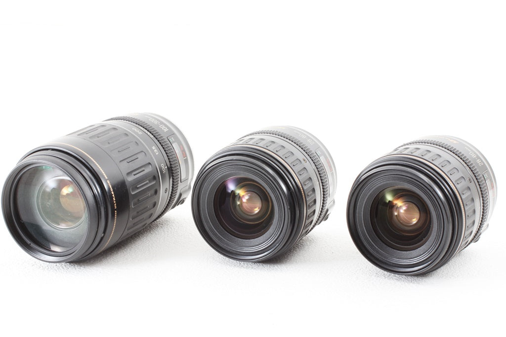 格安品◆Canon EF 28-80/3.5-5.6 USM EF 100-300/4.5-5.6 USM