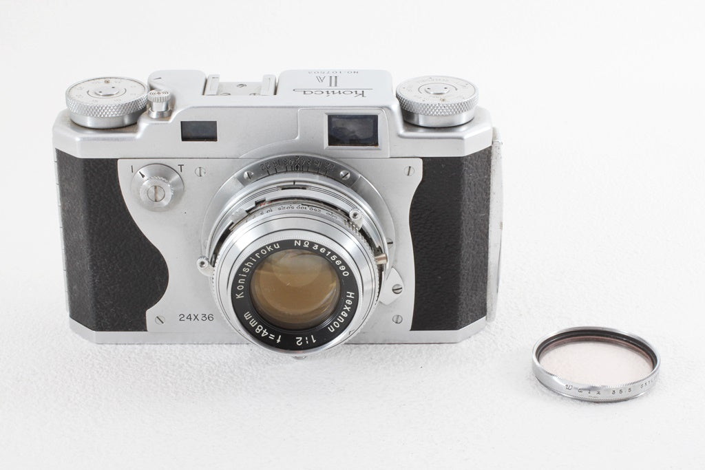 ジャンク品◆KONICA IIA Hexanon 48/2