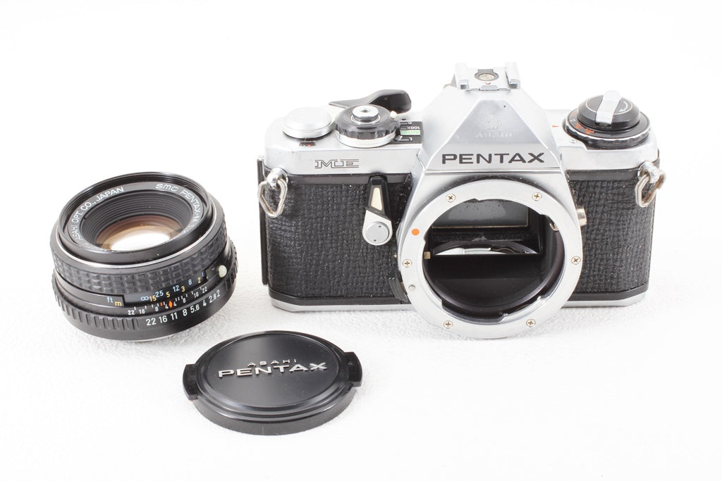 ジャンク品◆Pentax ME smc Pentax-M 50/2 レンズ付き