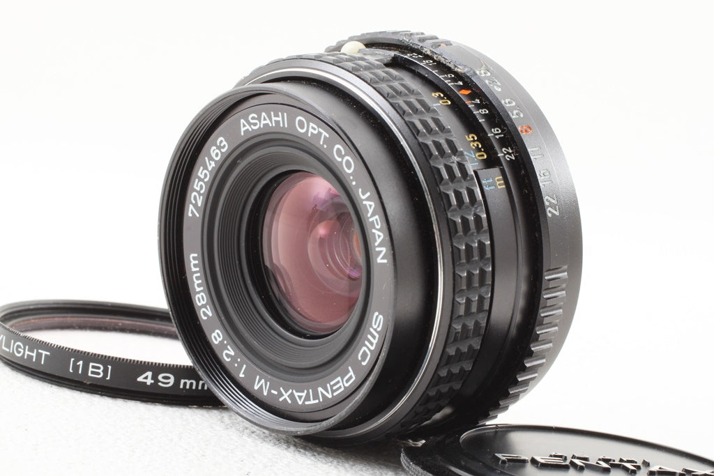 外観美品◆Pentax SMC Pentax-M 28mm F2.8