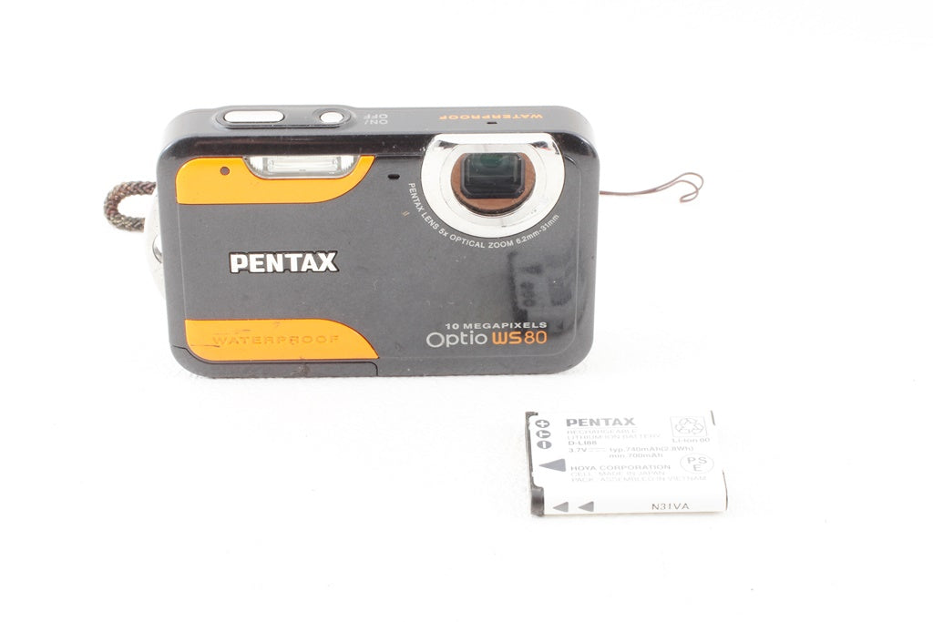 美品◆PENTAX Optio WS80