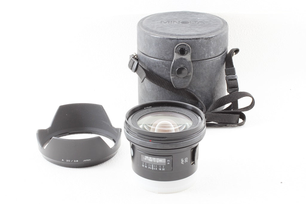 外観美品◆MINOLTA AF 20mm F2.8 NEW