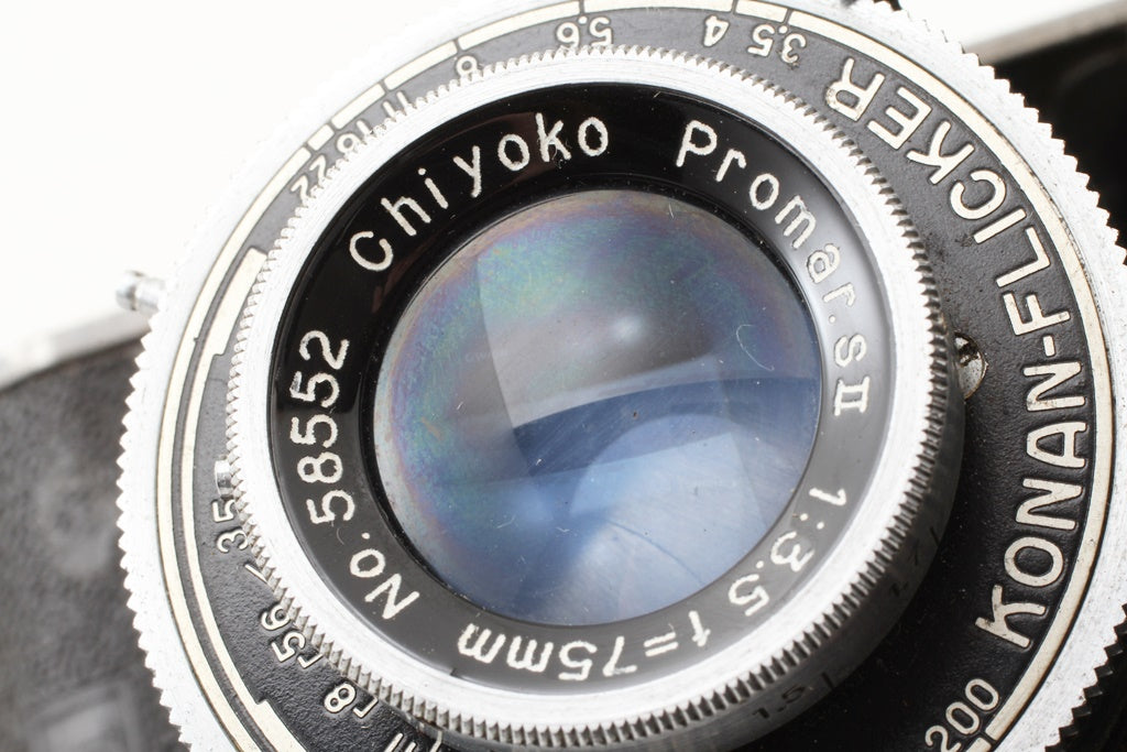 格安品◆Minolta Chiyoko Promar SII 75mm F3.5