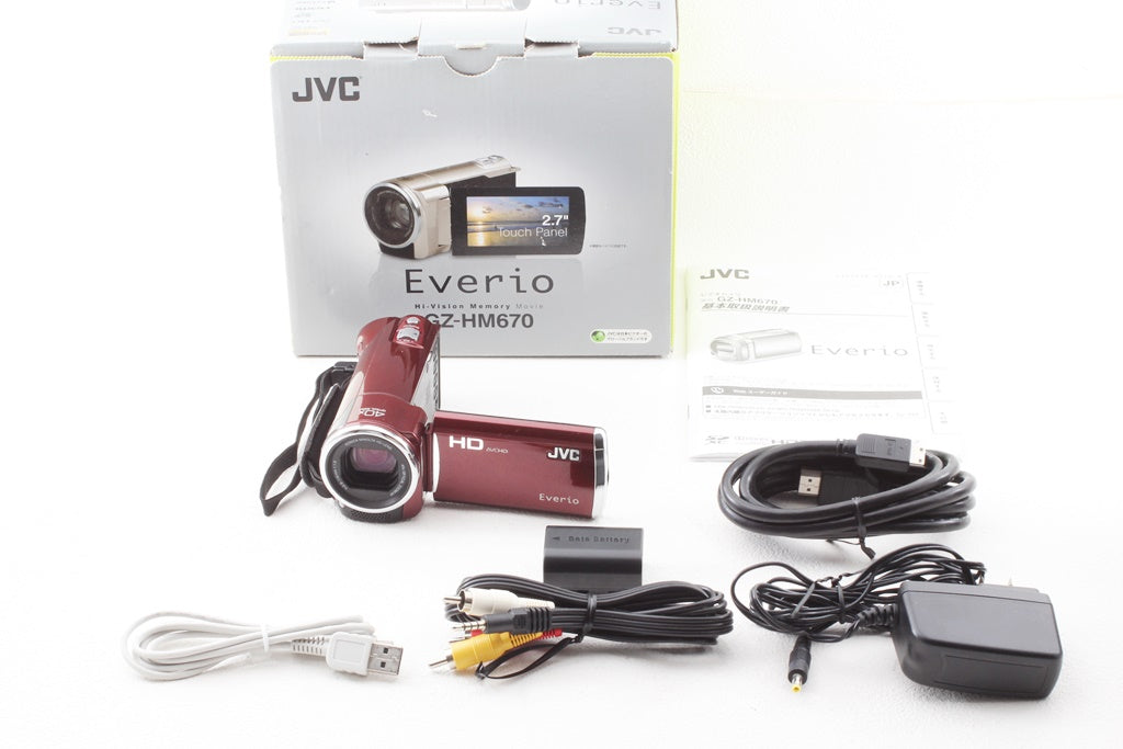極上品◆Victor JVC Everio GZ-HM670
