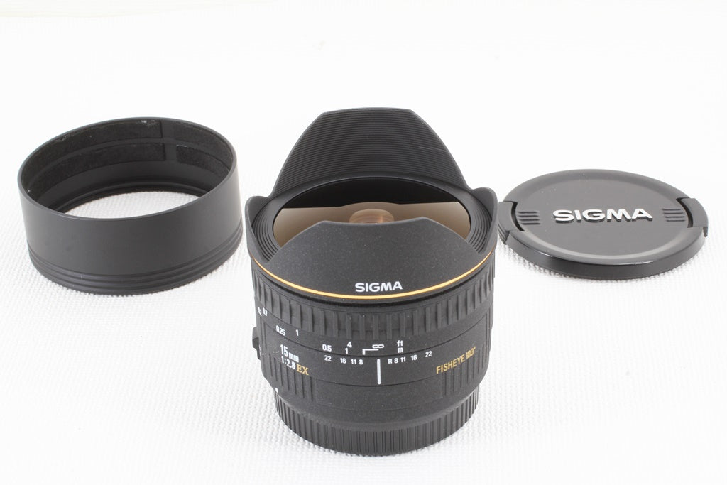 極上品◆SIGMA AF 15mm F2.8 EX Fisheye Canon