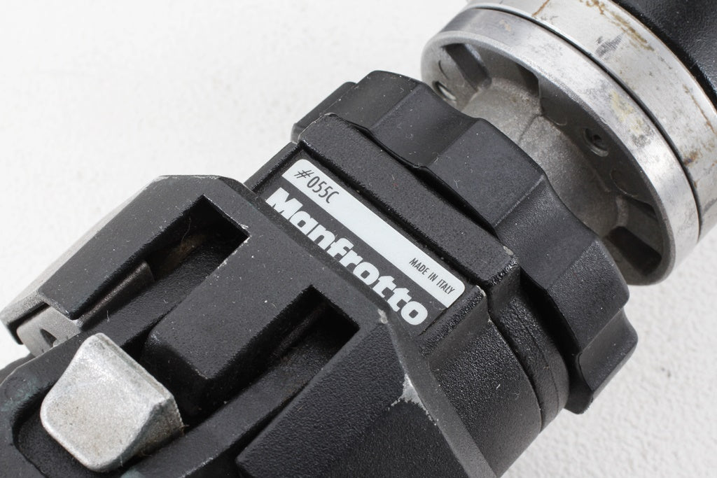 美品◆Manfrotto 三脚 #055C + 雲台