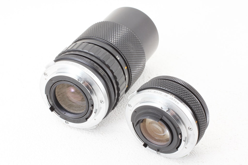 格安品◆OLYMPUS OM-1 F.ZUIKO AUTO-S 50/1.8 75-150/4