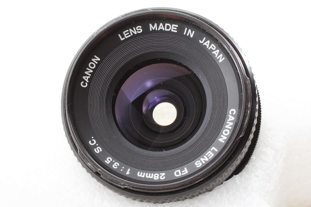 格安品◆Canon FD 28mm F3.5 SC
