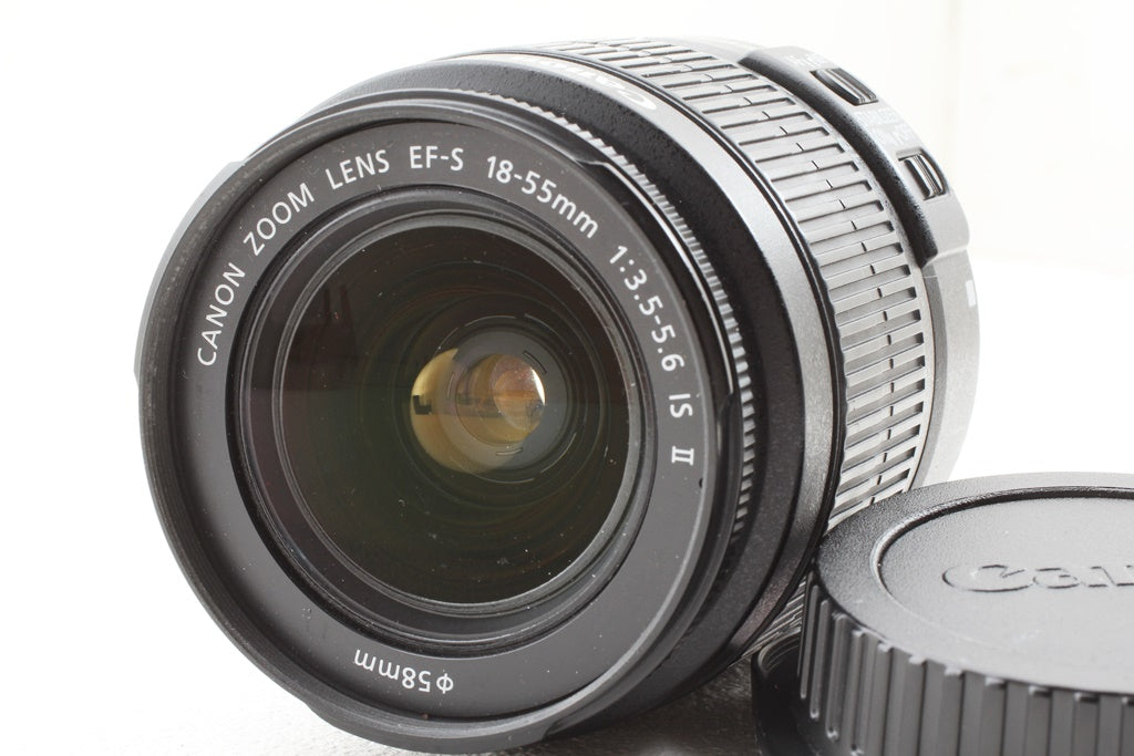 極上品◇Canon EF-S 18-55mm F3.5-5.6 IS II – Crew・actカメラ(ヒビノ