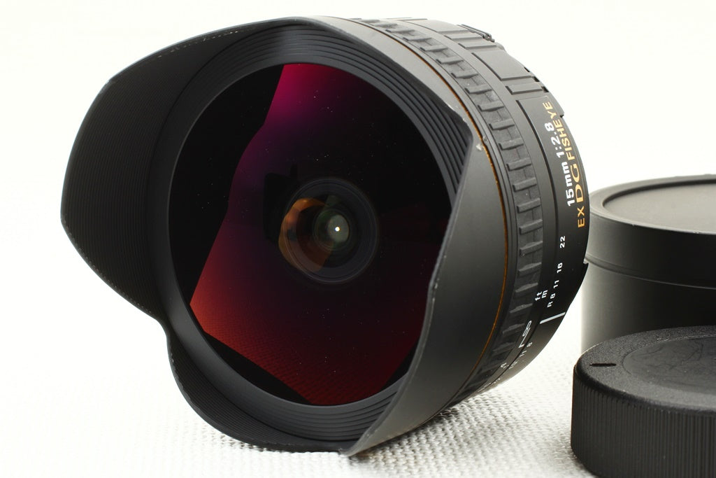 High quality ◆ SIGMA AF 15mm F2.8 EX DG Fisheye Nikon ◆ Fisheye lens