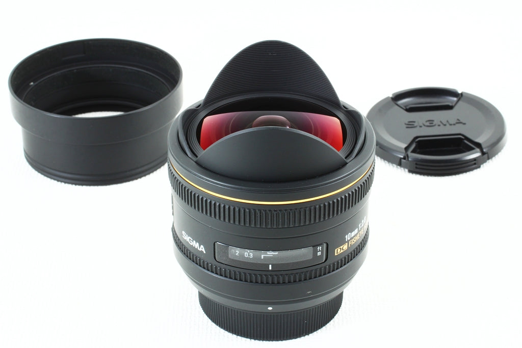 Excellent quality ◆ SIGMA 10mm F2.8 EX DC FISHEYE HSM Nikon ◆ Fisheye lens