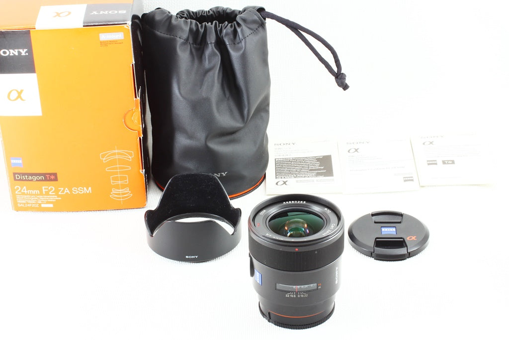 極上品◆SONY Distagon 24mm F2 ZA SSM