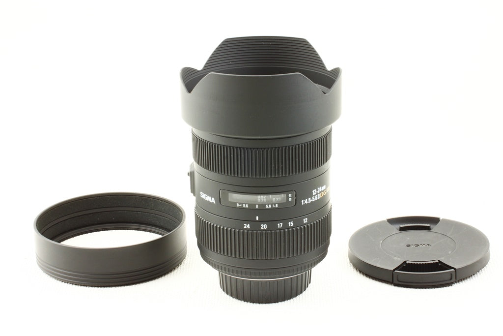 極上品◆SIGMA 12-24mm F4.5-5.6 Ⅱ DG HSM Nikon