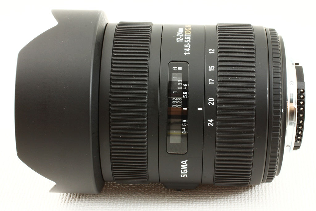 極上品◆SIGMA 12-24mm F4.5-5.6 Ⅱ DG HSM Nikon
