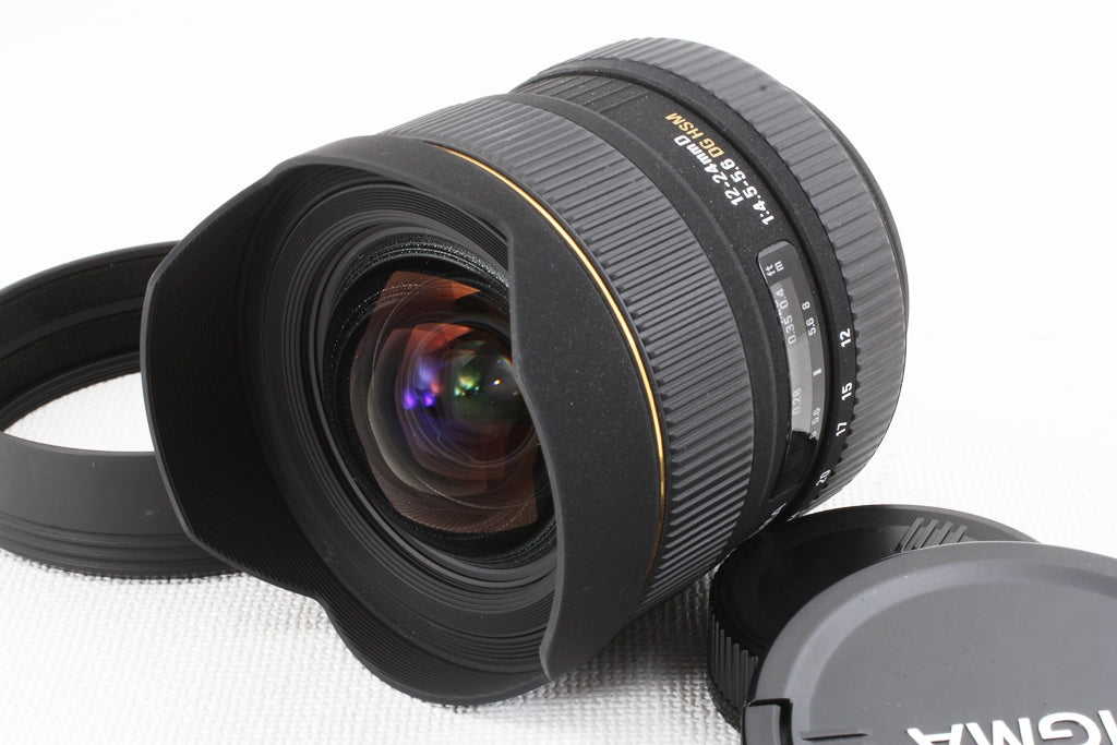 美品◆SIGMA 12-24mm F4.5-5.6 EX DG HSM Nikon