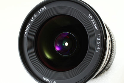 美品◆Canon EF-S 10-22mm F3.5-4.5 USM