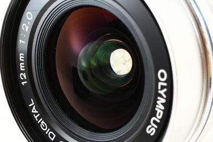 美品◆OLYMPUS M.ZUIKO DIGITAL ED 12mm F2.0