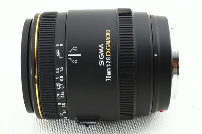 美品◆SIGMA 70mm F2.8 DG MACRO Sony A