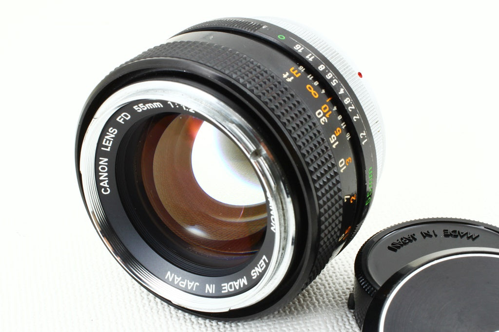 美品◆Canon FD 55mm F1.2◆大口径標準レンズ
