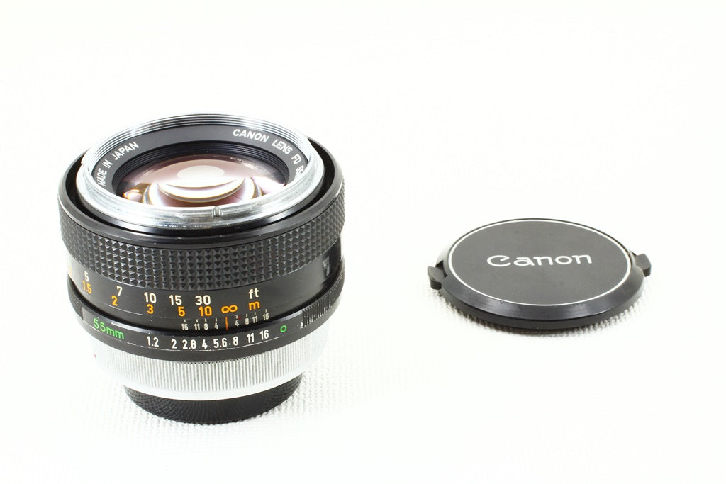 美品◆Canon FD 55mm F1.2◆大口径標準レンズ