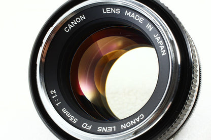 美品◆Canon FD 55mm F1.2◆大口径標準レンズ