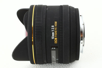極上品◆SIGMA 10mm F2.8 EX DC FISHEYE HSM Sony A