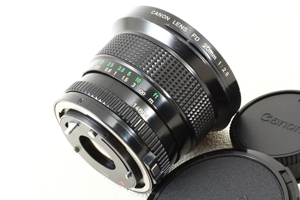 外観極上品◆Canon キヤノン New FD 20mm F2.8