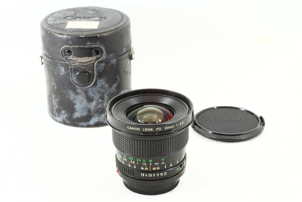 外観極上品◆Canon キヤノン New FD 20mm F2.8