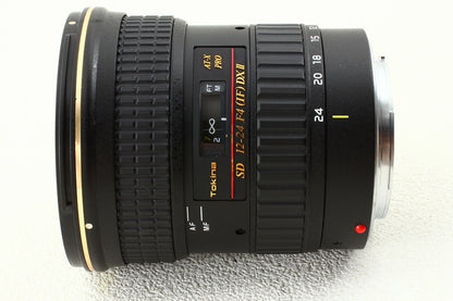 極上品◆TOKINA AT-X124 PRO AF12-24mm F4 DX Ⅱ Canon