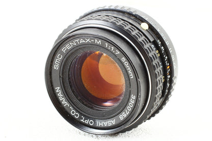 ジャンク品◆Pentax ME smc Pentax-M 50/1.7