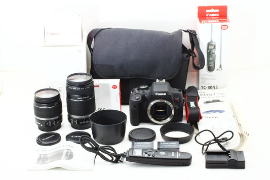 極上品◆Canon EOS Kiss X8i Wレンズキット
