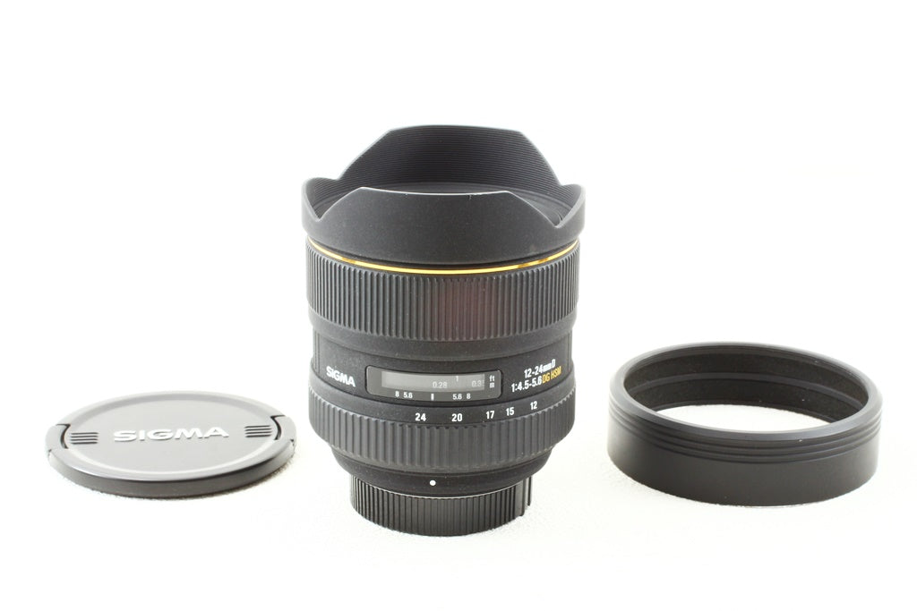 美品◆SIGMA 12-24mm F4.5-5.6 EX DG HSM Nikon