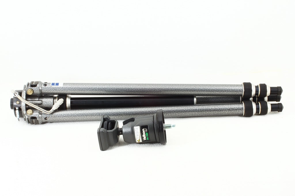 極上品◆GITZO フランス G112 3段三脚 雲台付き