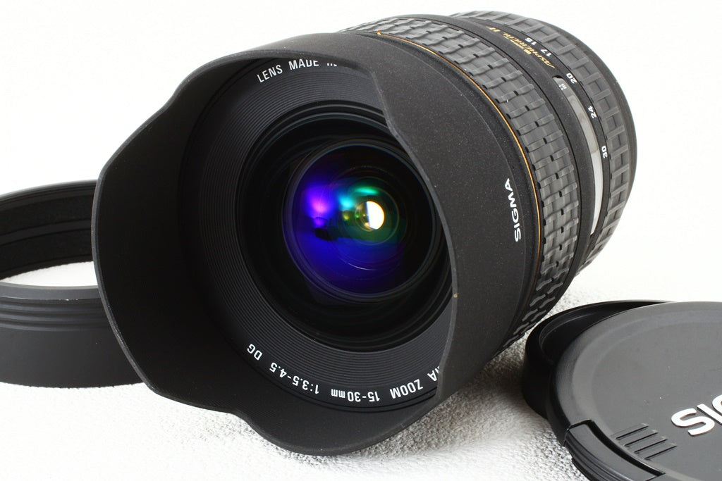 美品◆SIGMA AF 15-30mm F3.5-4.5 EX DG Canon