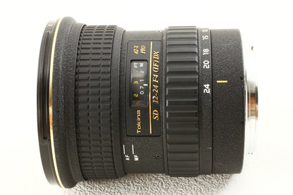 極上品◆TOKINA AT-X124 PRO DX AF12-24mm F4 Canon