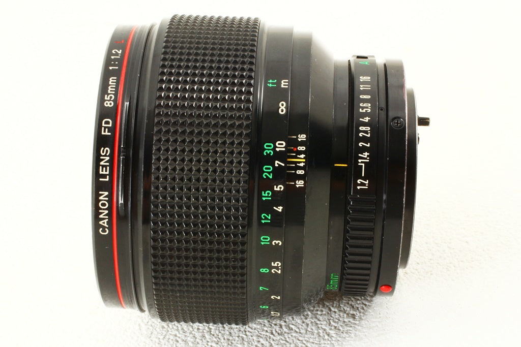 外観美品◆Canon NEW FD 85mm F1.2 L