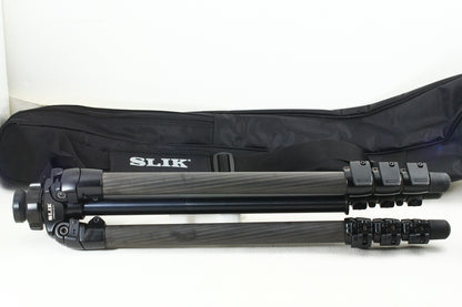 極上品◆SLIK 924 FL 大型4段三脚