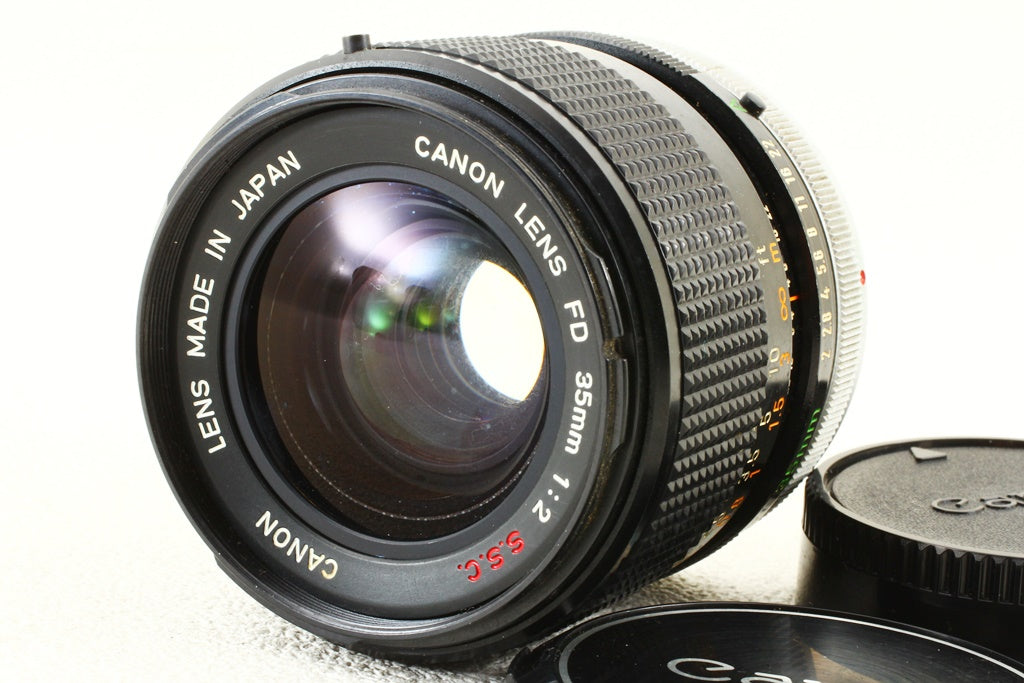 外観美品◆Canon キャノン FD 35mm F2 S.S.C